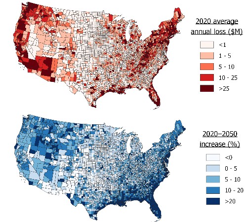 flood risk maps of the united states